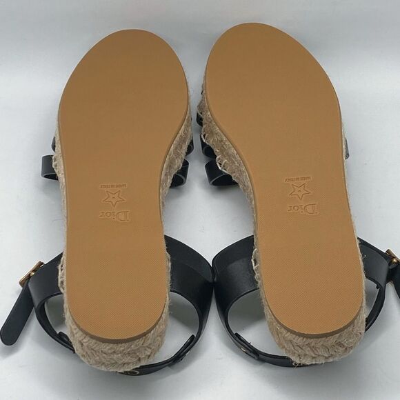 Christian Dior Dioriviera Marine Espadrille Sandals size 41 - Picture 12 of 13